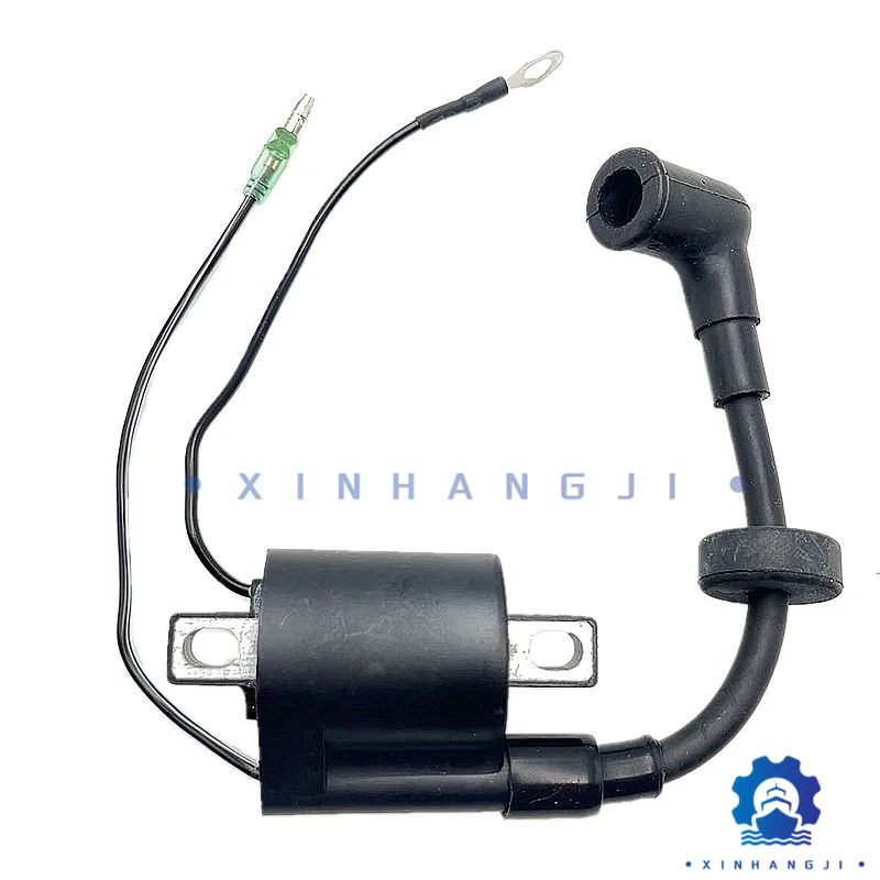 

Катушка зажигания в сборе 6E0-85570-00 для подвесного мотора Yamaha 2-тактный 3HP 5HP 4A/4C/5C 6E0-85570-00-00 6E0-85570-02