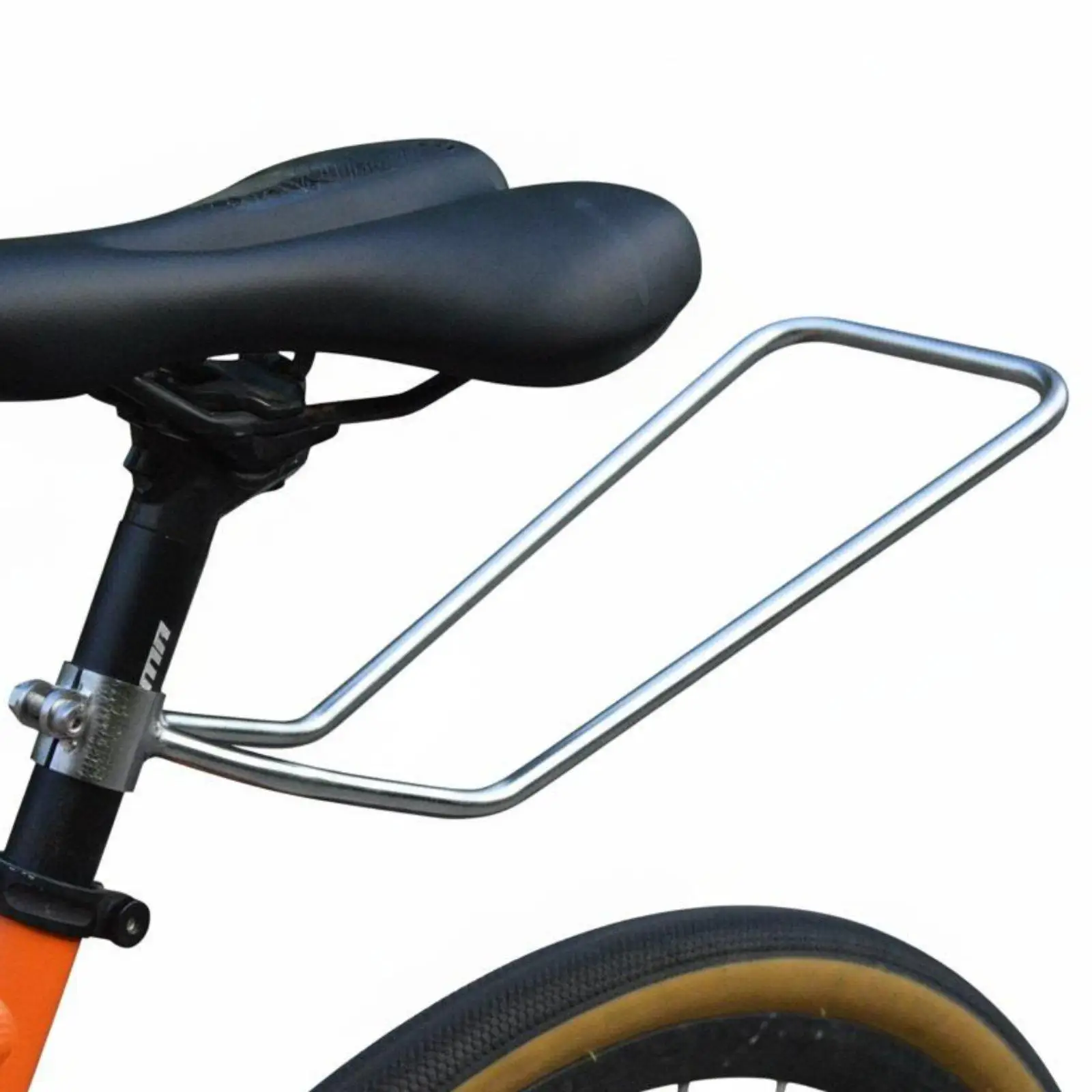 Premium 304 Stainless Steel Bike Rack Universal Seatpost Mount Cargo Luggage Carrier for Road MTB Cycling Accessories Secure