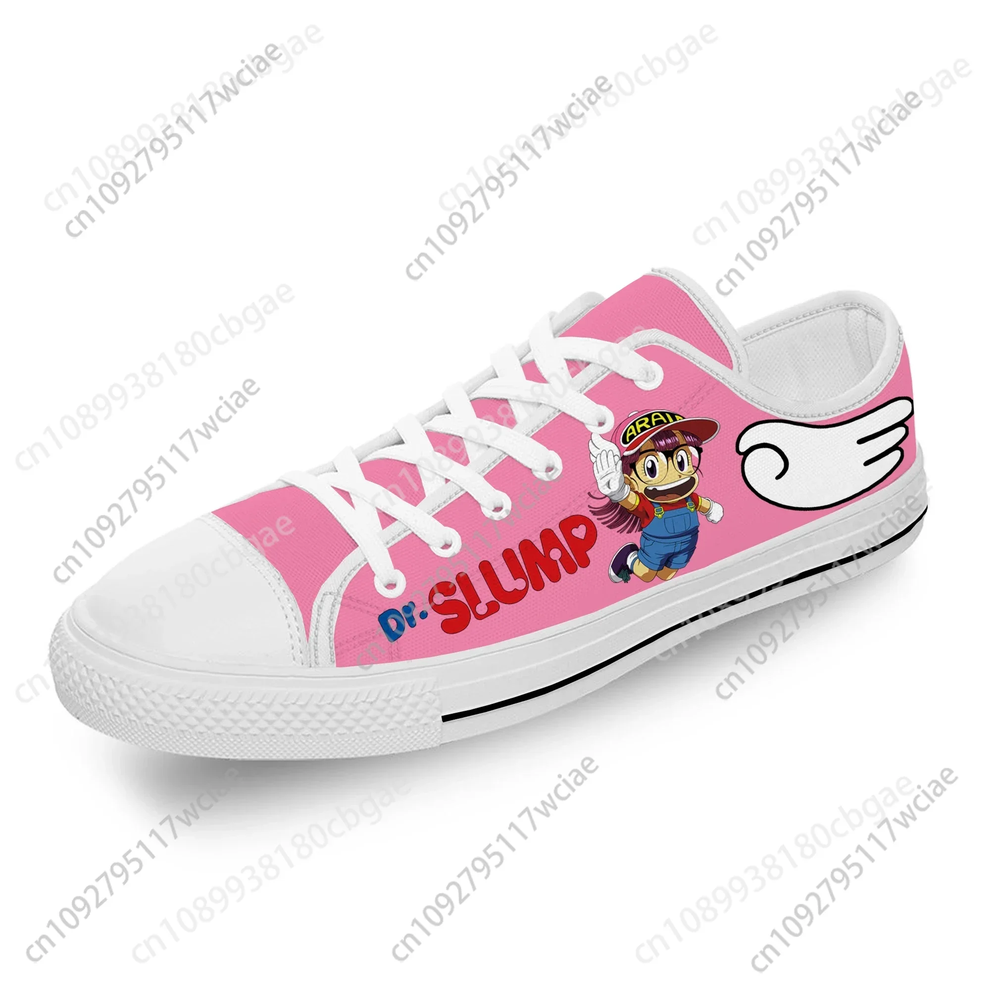 

Japanese Anime Manga Cartoon Arale Dr Slump Sneakers Shoes Mens Womens Teenager Casual Cloth Shoes Canvas 3D print Cosplay shoe