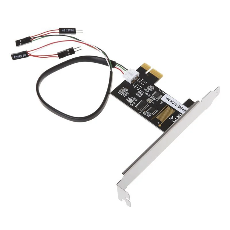 Y19A PCI-E Telecomando per PC desktop Interruttore di riavvio wireless da 20 M Accensione/spegnimento Interruttore desktop per computer wireless