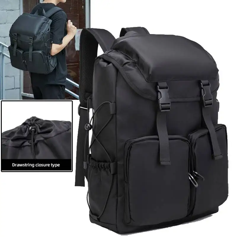 Men's Backpack Double Shoulder Lightweight Travel Rucksack Outdoor Climbing Hiking Bag Large College Luggage Weekend Schoolbag