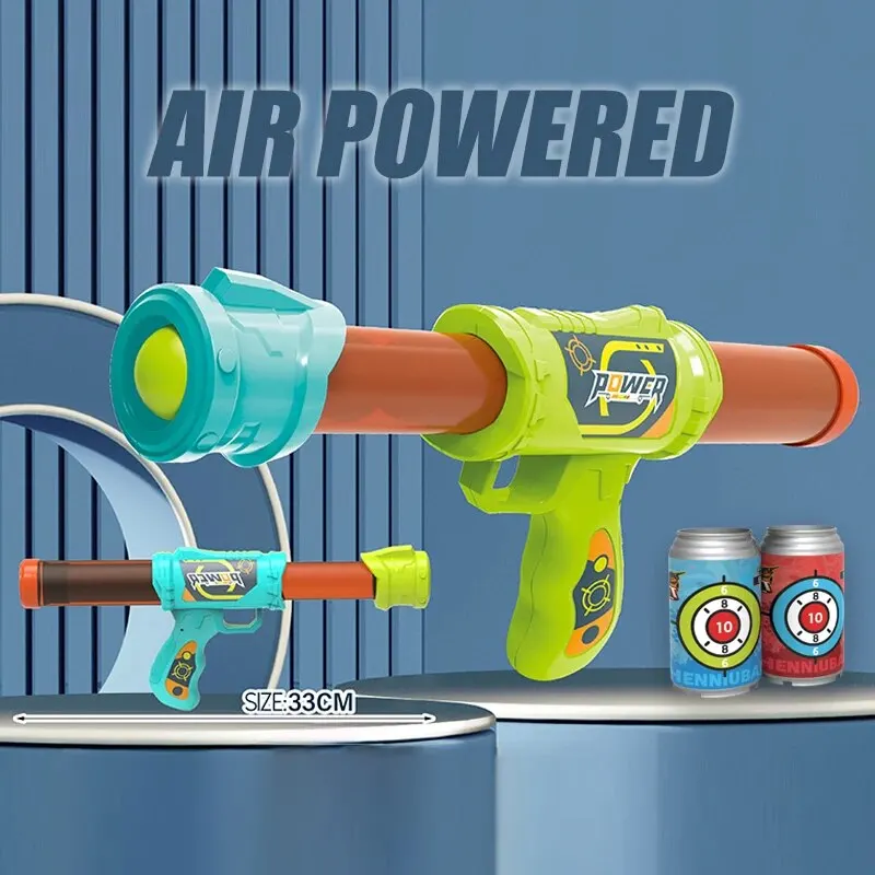 لعبة أطفال ممتعة للرماية، مسدس رصاصة ناعمة هوائية، لعبة تنافسية تفاعلية بين الوالدين والطفل #2