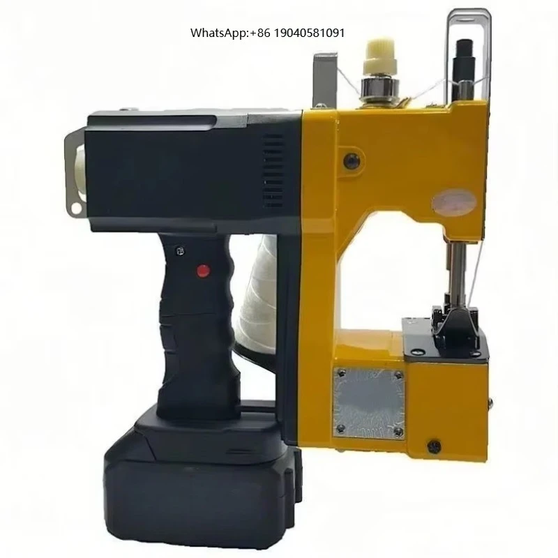 Manual Packing Electromechanical Sealer Wireless Charging Woven Bag Sewing Machine