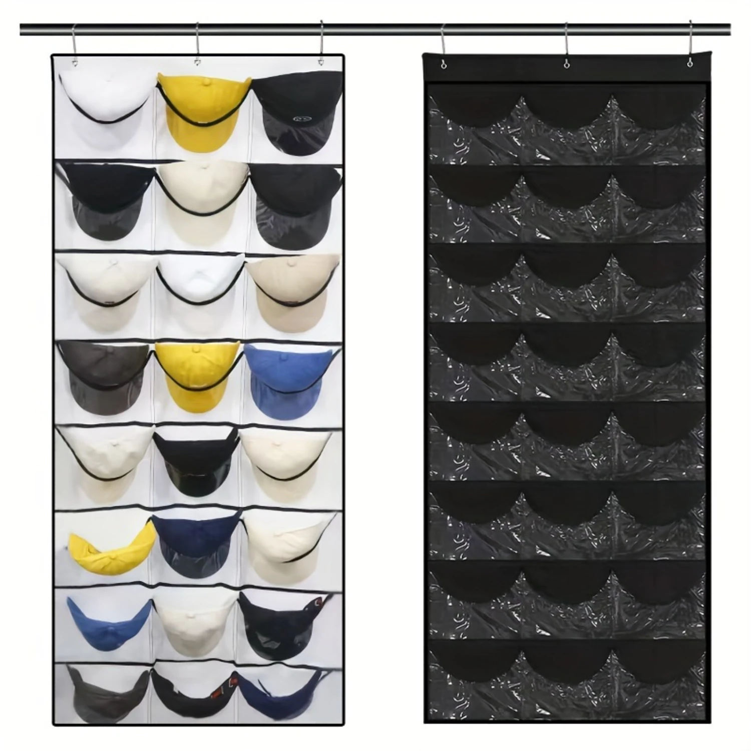 Organize Your Baseball Caps With a Space-Saving Hat Organizer - 24 Pockets, Wall & Door Mounted Rack Sewing machine for clothes