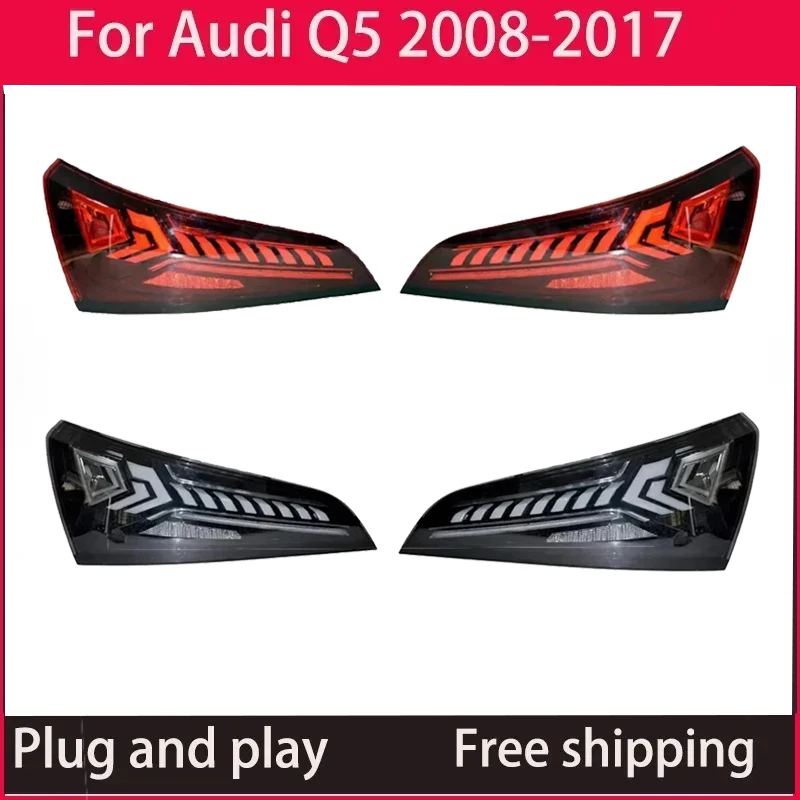 

For 2008-2017 Audi Q5, SQ5 taillight 8RLED taillights, improved Q7 design, dynamic signal lights, automotive accessories