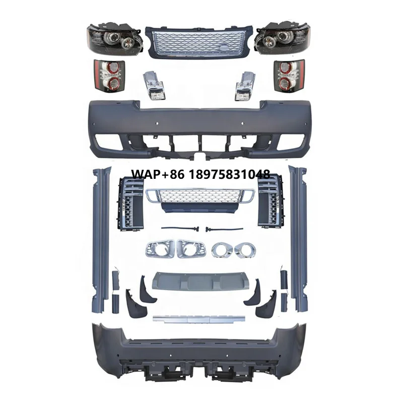 Upgrade Full Autobiography Body Kit Convert Facelift Body Kit  L322 2006 2007 2009 2002 to 2012 2011 2010