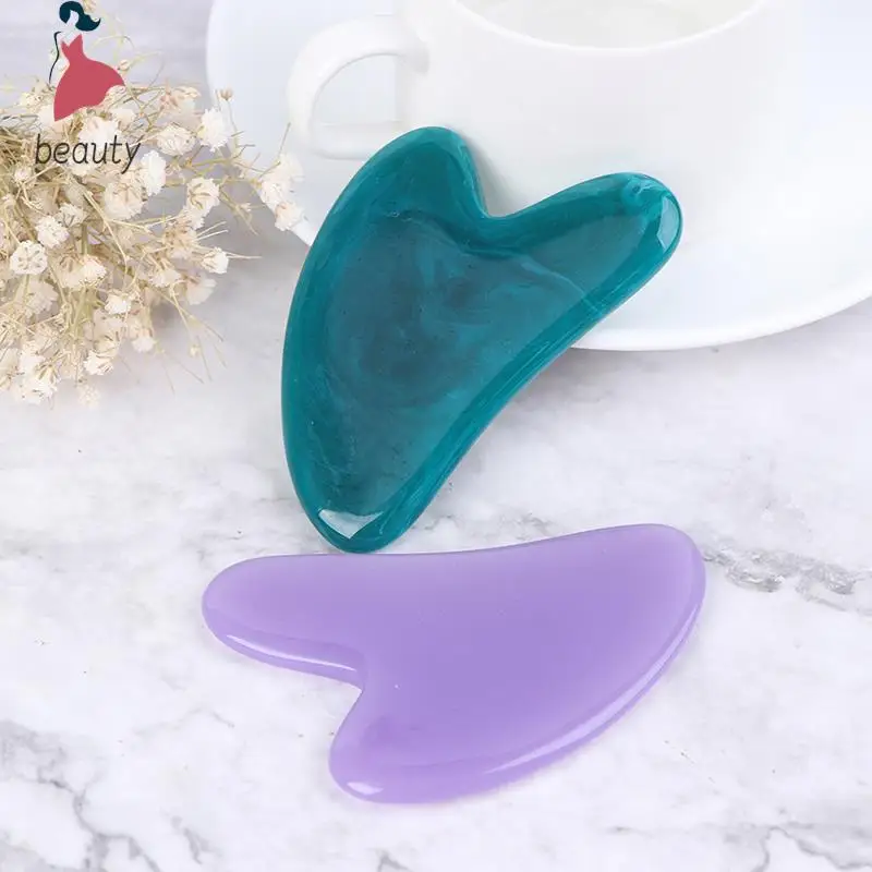 Gua Sha-Placa de raspado Facial de cera de abeja de alta calidad, herramienta de masaje corporal Multicolor para cuello, espalda y cuerpo, gran oferta