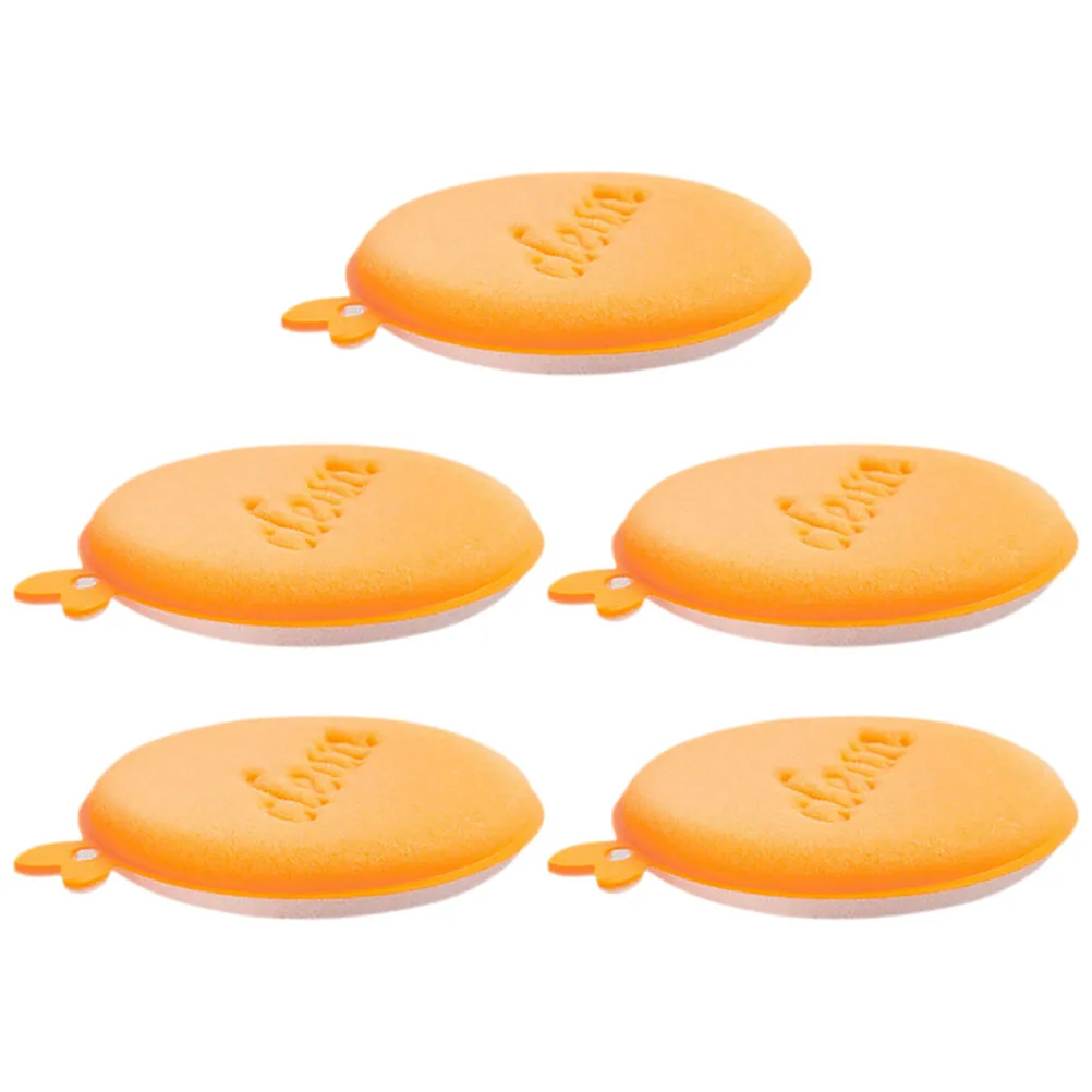 

5pcs Dishwashing Reusable Cleaning Scrub Kitchen Wok Sponge Foam Quick Dirt Removal Compact Reusable Scrubbing Sponges