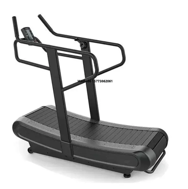 S DETI Fitness Gym Equipment air Runner Curved Manual Treadmill for Gym Commercial Treadmill