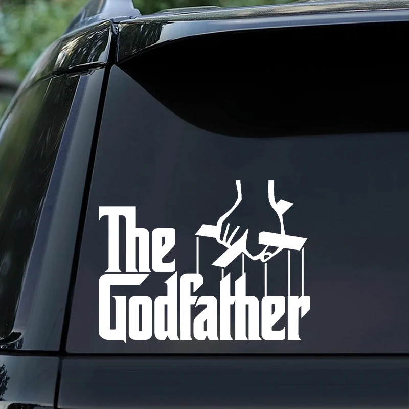 

11289 # Наклейка на авто THE GODFATHER Виниловая наклейка на автомобиль Водонепроницаемые автомобильные декоры