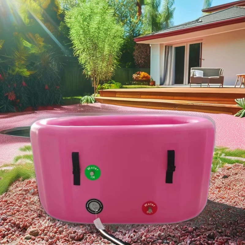 

Portable PVC Inflatable Fitness Cold Bath Inflatable Cover Ice Bath Recycling Cooler Ice Insert Tools & Accessories