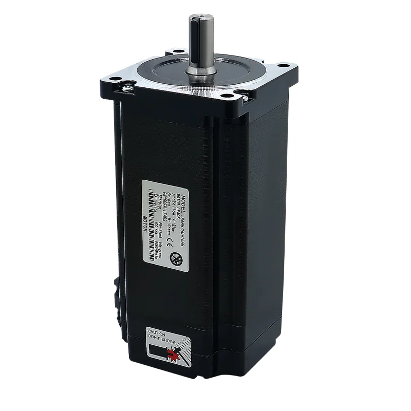HLTNC Nema34 86 Closed Loop Stepper Motor 4.5NM 8.5NM 12Nm 6A D=14mm with 3-meter coding line for driver  for CNC