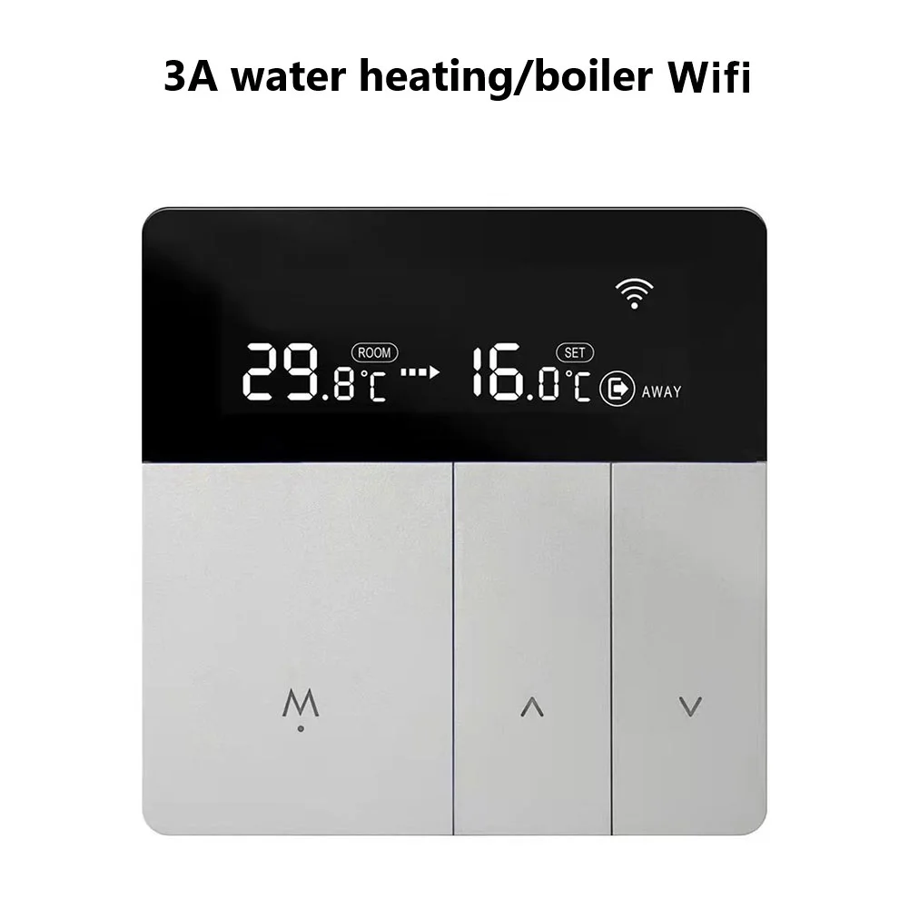 For Electric Heating Water Boiler Controller Digital Room Thermostat Digital Display Easy Installation Energy Efficient