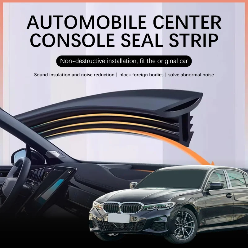 Car Sealing Strips Dashboard For BMW X3 E38 G01 E30 X5 E70 E53 E46 E60 E61 F36 F40 X6 Weatherstr Car-styling Interior Accessorie