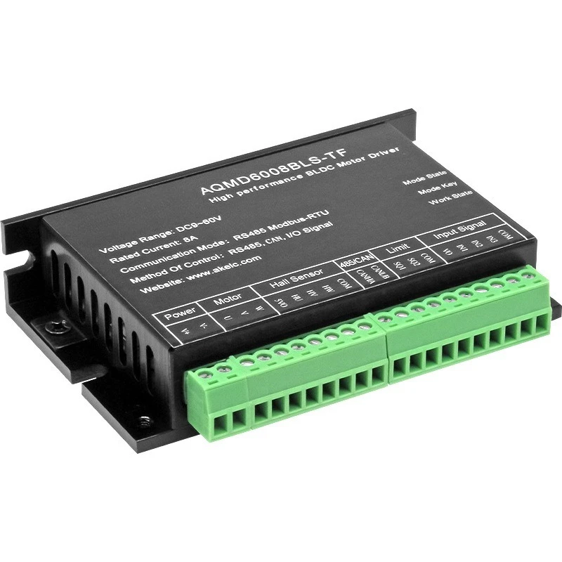 DC Brushless Motor Driver 485/CAN Speed/Position AQMD6008BLS-TF
