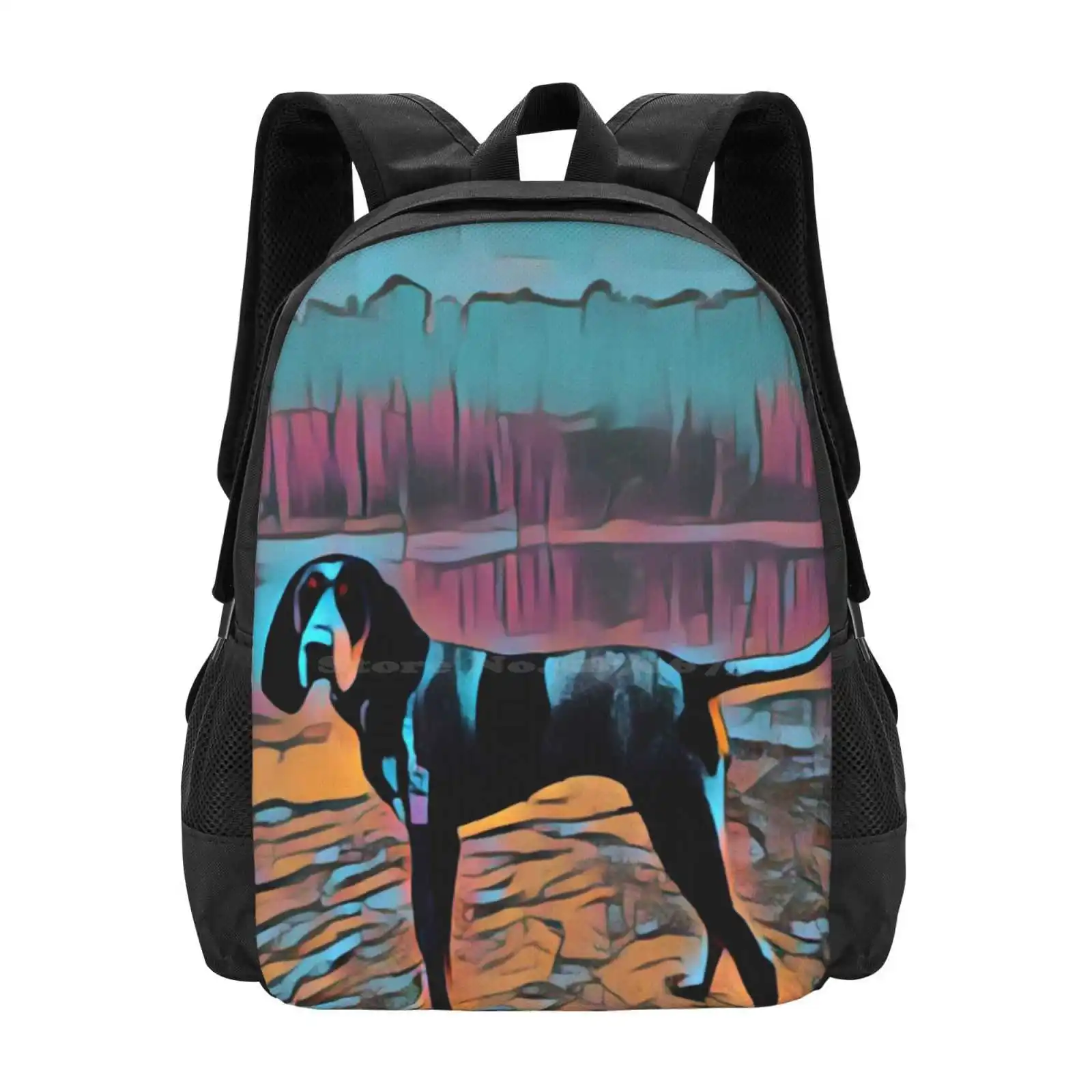 Bluetick Coonhound Hot Sale Schoolbag Backpack Fashion Bags Bluetick Coonhound Dog Lover Dog Mom