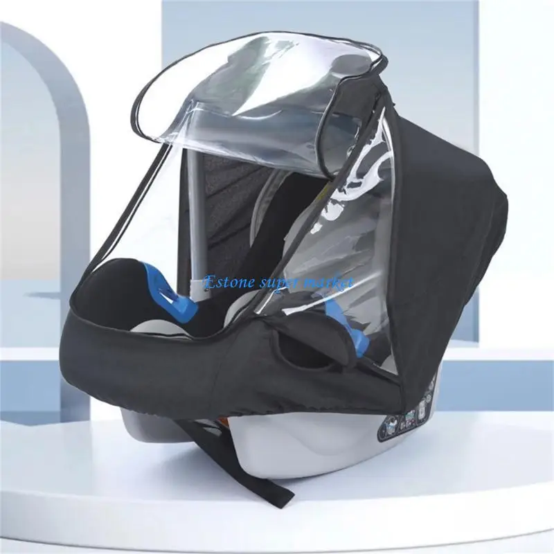 090B Universal Car Rain Cover Baby Carriers Raincover Car