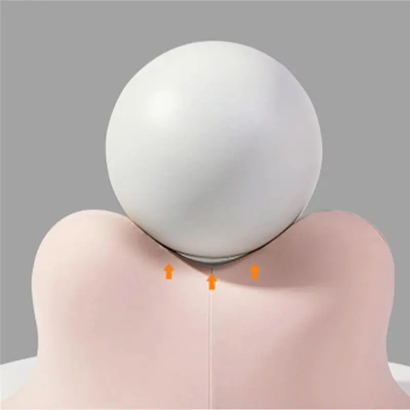 A84X-Prone Pillow For Bed Reading Pillow All Position Cat Ear Shape Down Design For Women Men Adults Seniors A