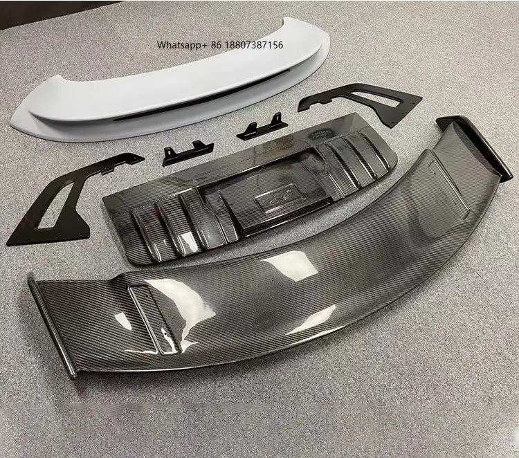 

GT3 Style Carbon Fiber 992 Rear Spoiler forPorsche Carrera 911 992.1 992.2 Rear Spoiler Tail Wing Body Kit