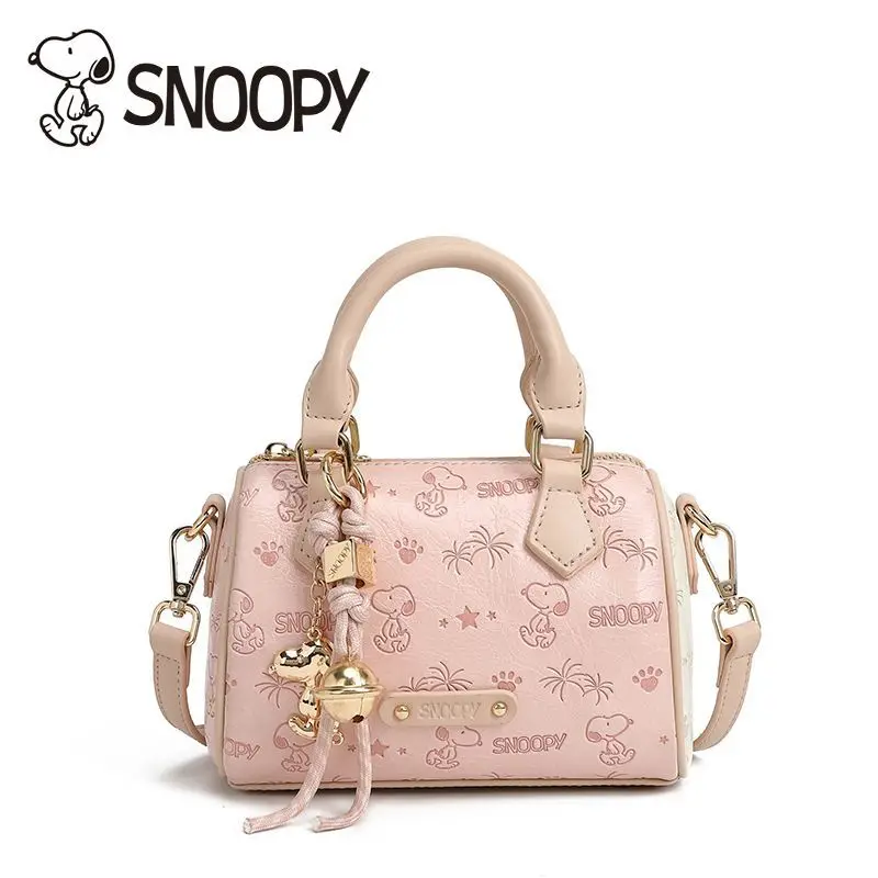 

Симпатичная сумочка Снупи с мультяшным рисунком Бостона, креативная кавайная сумка для девочек, высококачественная простая сумка через плечо, Рождественский подарок