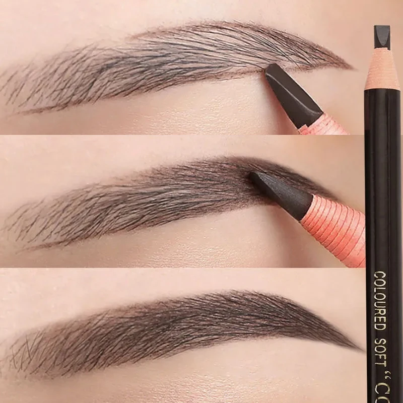 Caneta de sobrancelha impermeável, Tattoo Tint Enhancer, Long Lasting Cosmetic, Maquiagem Profissional Brow Lift Eyeliner Pencil