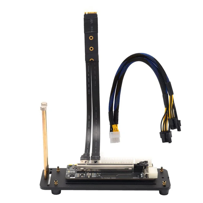 placa grafica externa laptop egpu pci e 30 cabo de extensao x16 a m2 nvme com suporte para itx stx 01