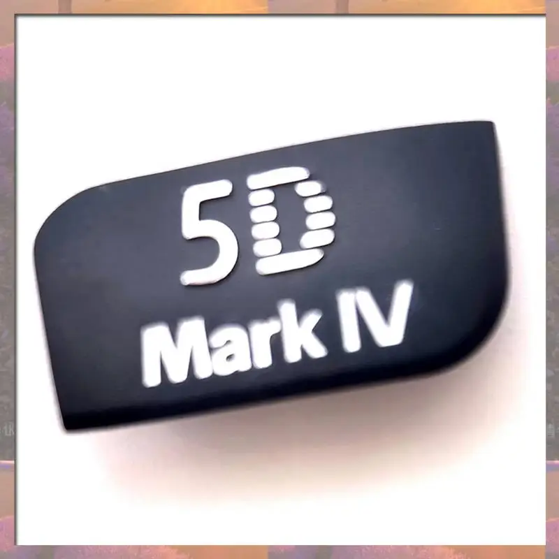 Vendita superiore 1 pz per Canon copertura fusoliera targhetta per 5D4 targhetta targhetta parti di riparazione della fotocamera ABS nero