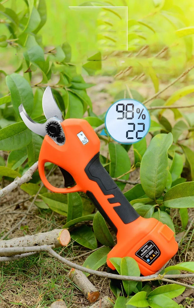 JOY Hot new electric pruning gardening scissors rechargeable pruner