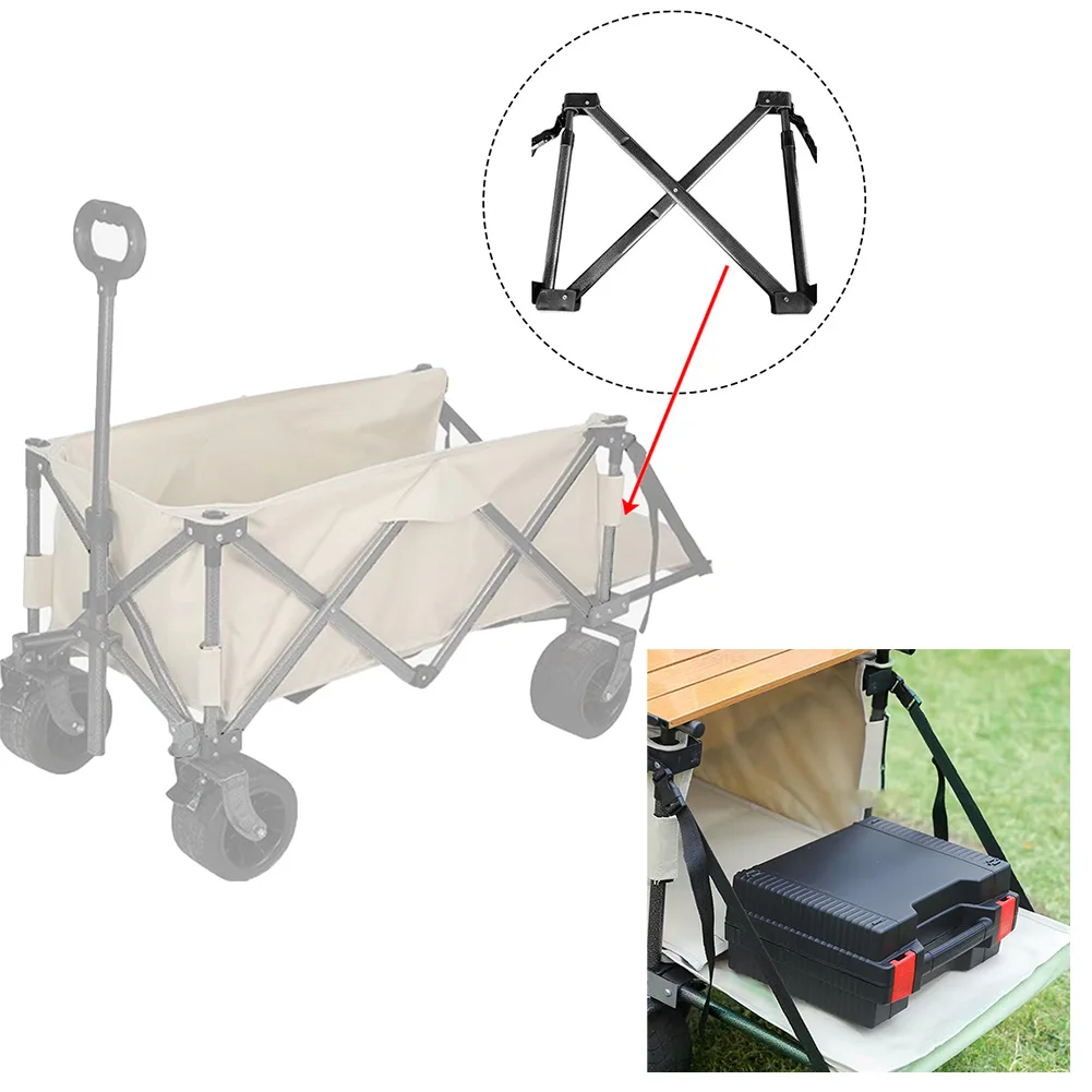 

Camping Outdoor Camping Car Wagon Trolley Cart Camper Car Back Opening Trolley Modification Bracket Parts Modification Utility