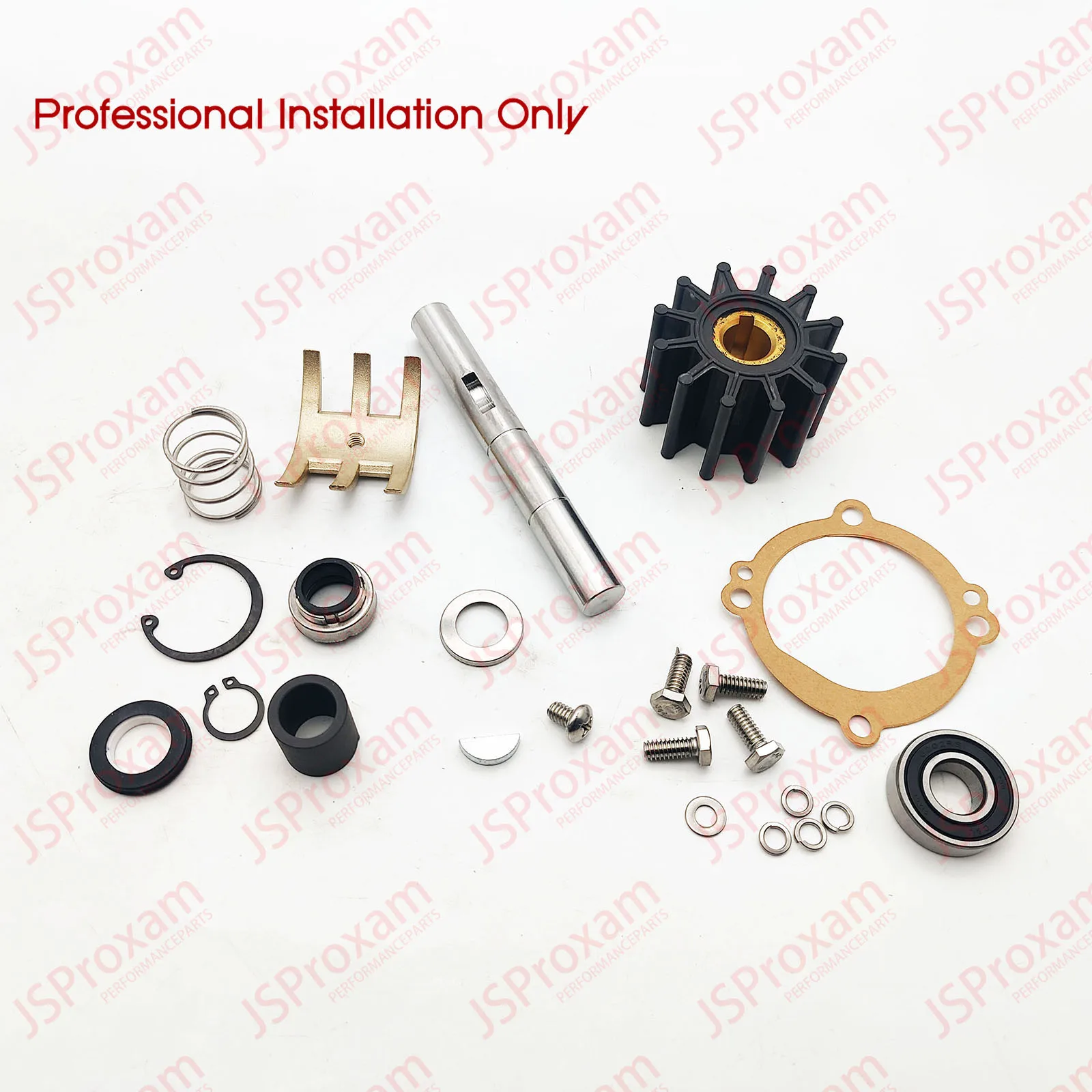 20311 Replaces Fit For Sherwood Crusader Water Pump Kit 97179 11068 E35 10615 & Shaft 11744