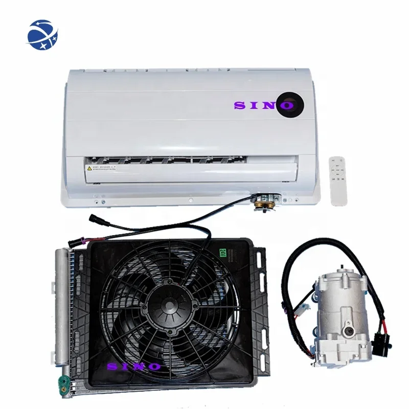 

Electric AC Compressor 12V truck cooler parking air conditioner 24v