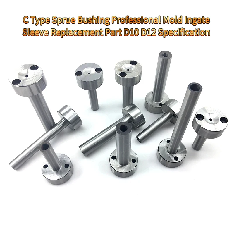 2pcs C Type Sprue Bushing Professional Ingate Sleeve Part D12 D16 Specification Plastic Molding