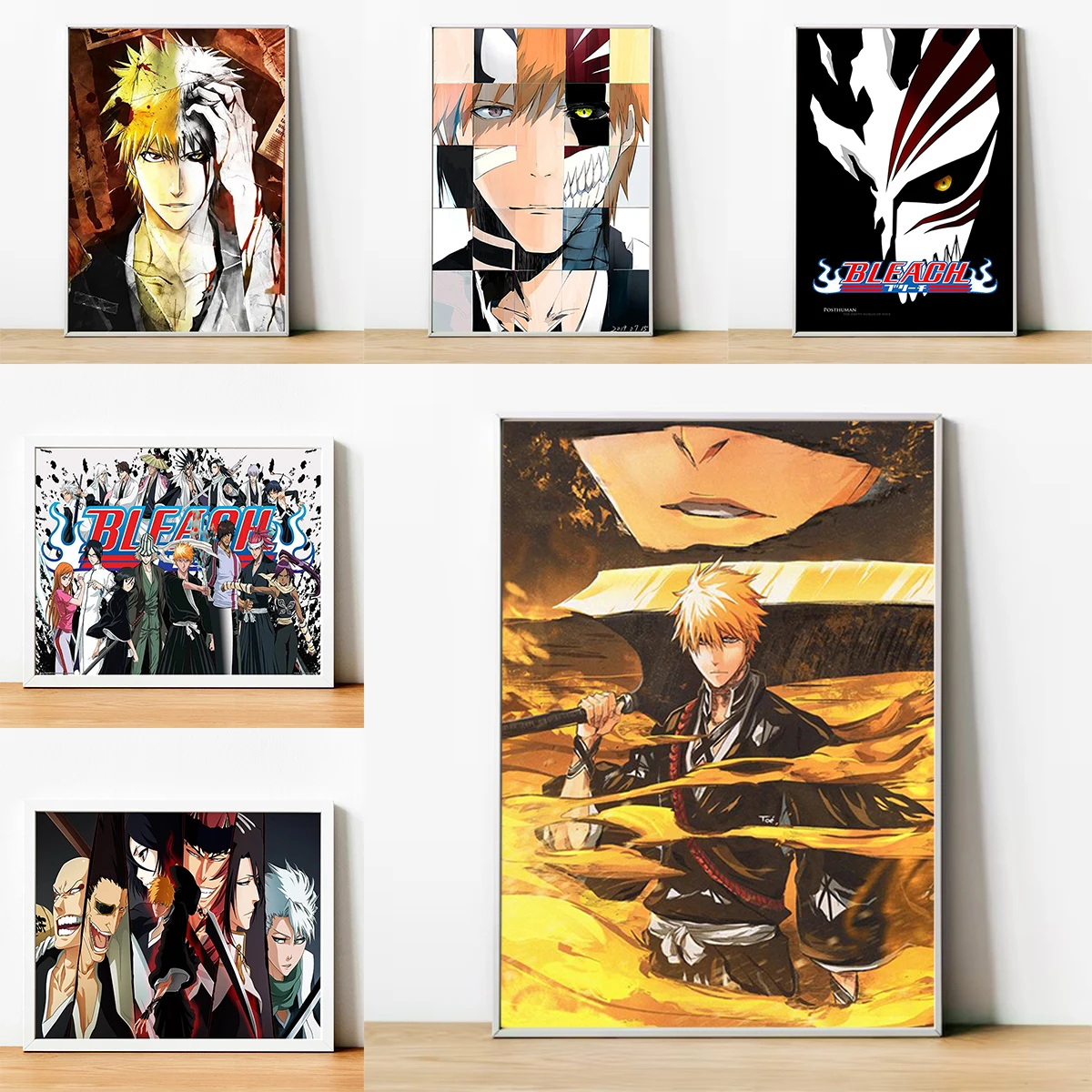 

Bleach Poster Decoration Home Decorations Painting on Canvas Posters for Wall Decor Print Art Decorative Paintings Pictures Room