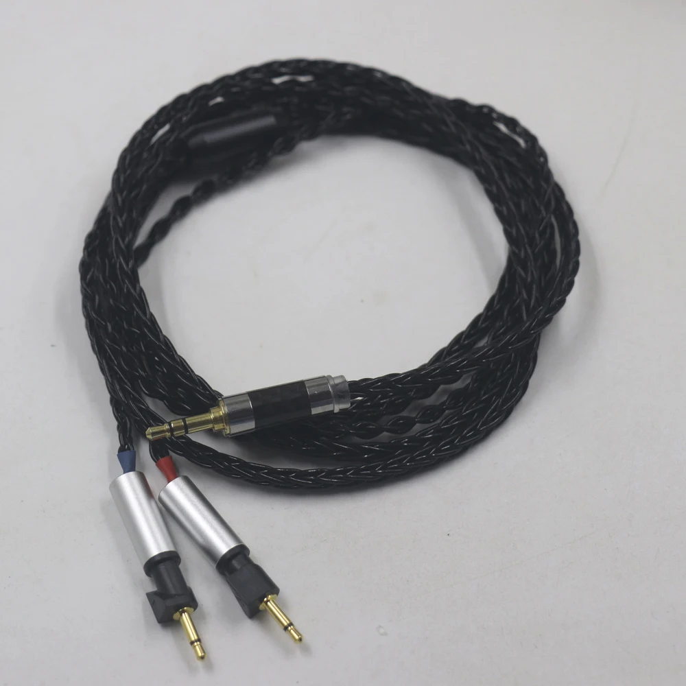 كابل سماعة رأس هالدين-بلاك جيلي تايوان للهاوية ديانا ، 7N Litz OCC ، TC X1226lite ، V2 ، TC ، Pin