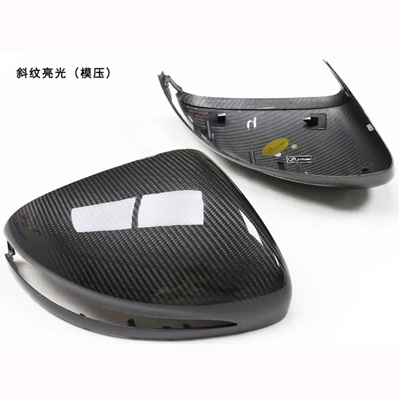 W464 167 Style Carbon Fiber Fibre Side Mirrors Cover Caps Fit For Mercedes Benz G GLE GLS G63 Class