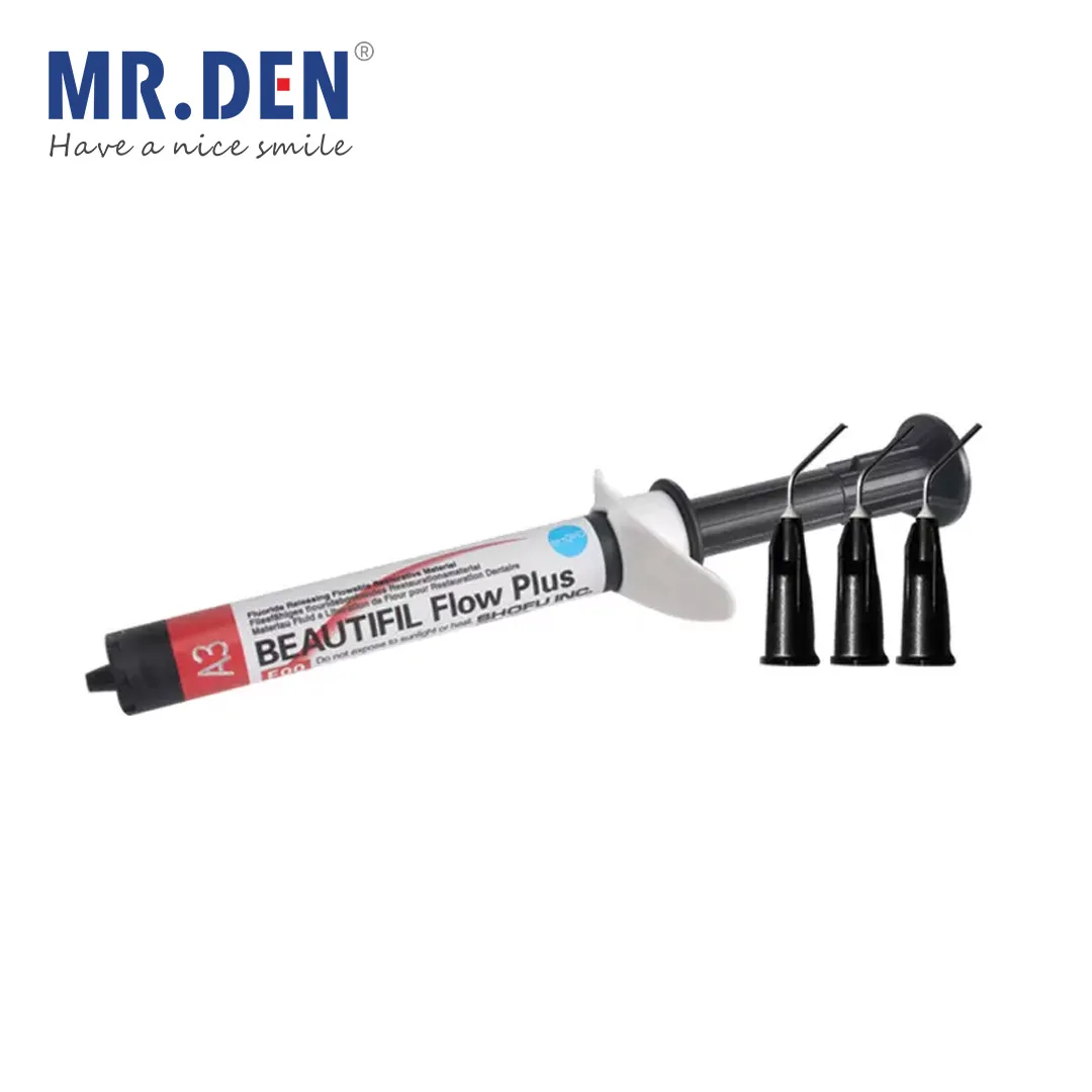 SHOFU Premium الراتنج القابل للتدفق عالي الجودة لعلاج ضوء الأسنان مركب لربط استعادة التجويف #5