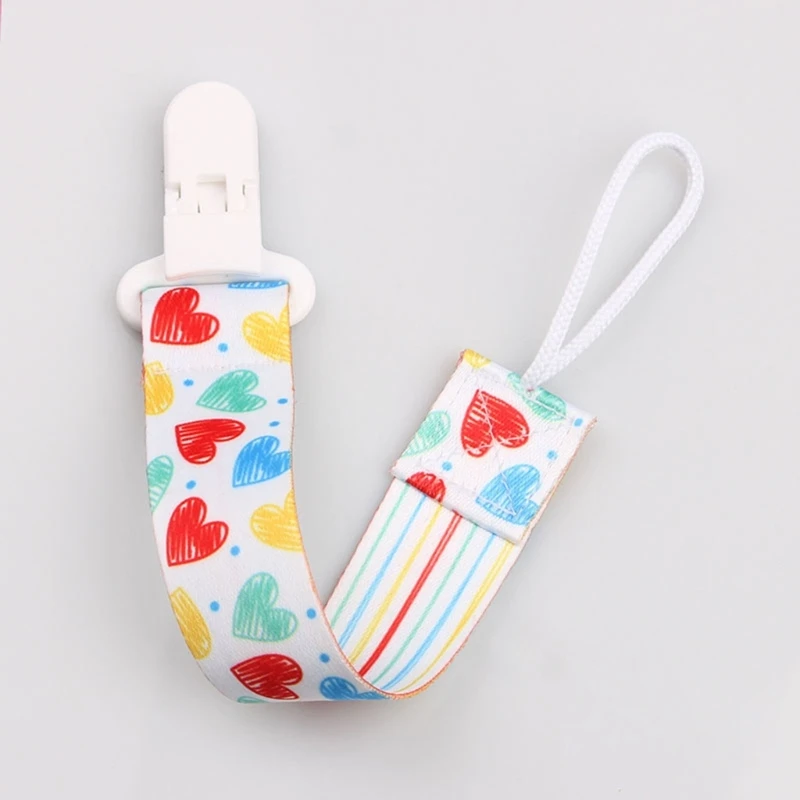 Anti-drop Baby Pacifier Clips Chain Cartoon Newborn Pacifier Holder Dummy Clip Holder Chain Children Soother Teething Toys