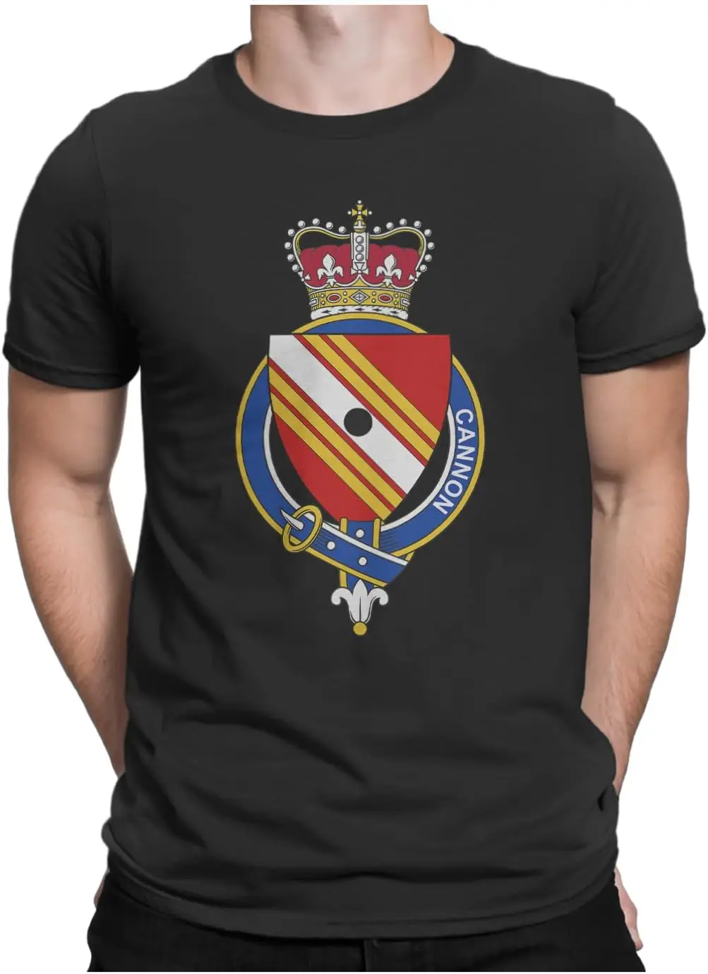 

Men's English Garter Family Cannon T-Shirt