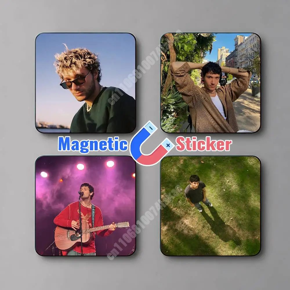J-Jeremy Crusher Z-Zucker Garden State Magnetic Sticker Removable Fridge Decal for Metal Surfaces Magnet Label