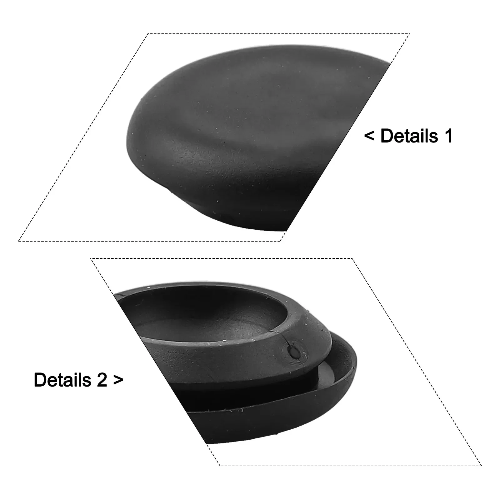 Spina per Antenna per auto spina per Antenna parti del veicolo numero aspetto forma dimensioni sostituzione diretta si adatta A un foro da 25mm