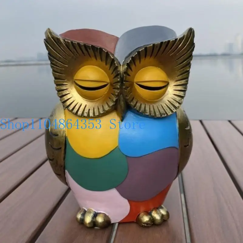 

652F Silicone Molds Resin Casting Mold Home Decorations Owl Cup Mold Flowerpot Molds Gift for DIY Craft Lover