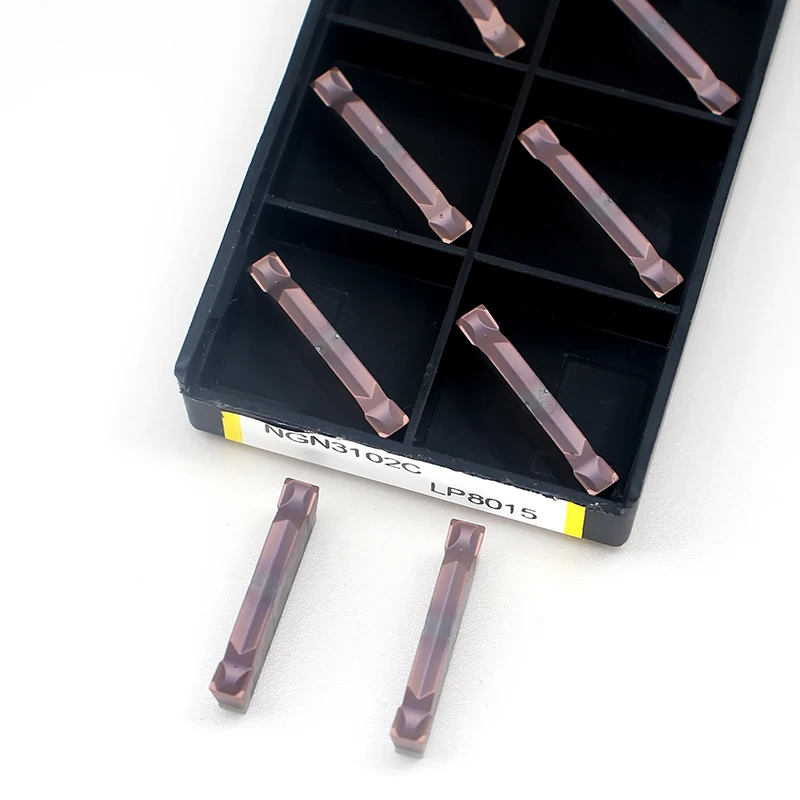 Imagem -05 - Original Dgn3102c Inserção de Carboneto de Ranhura Ferramentas de Torno Cnc Dgn3102 mm Inserção de Ferramenta de Separação para Aço Inoxidável 100