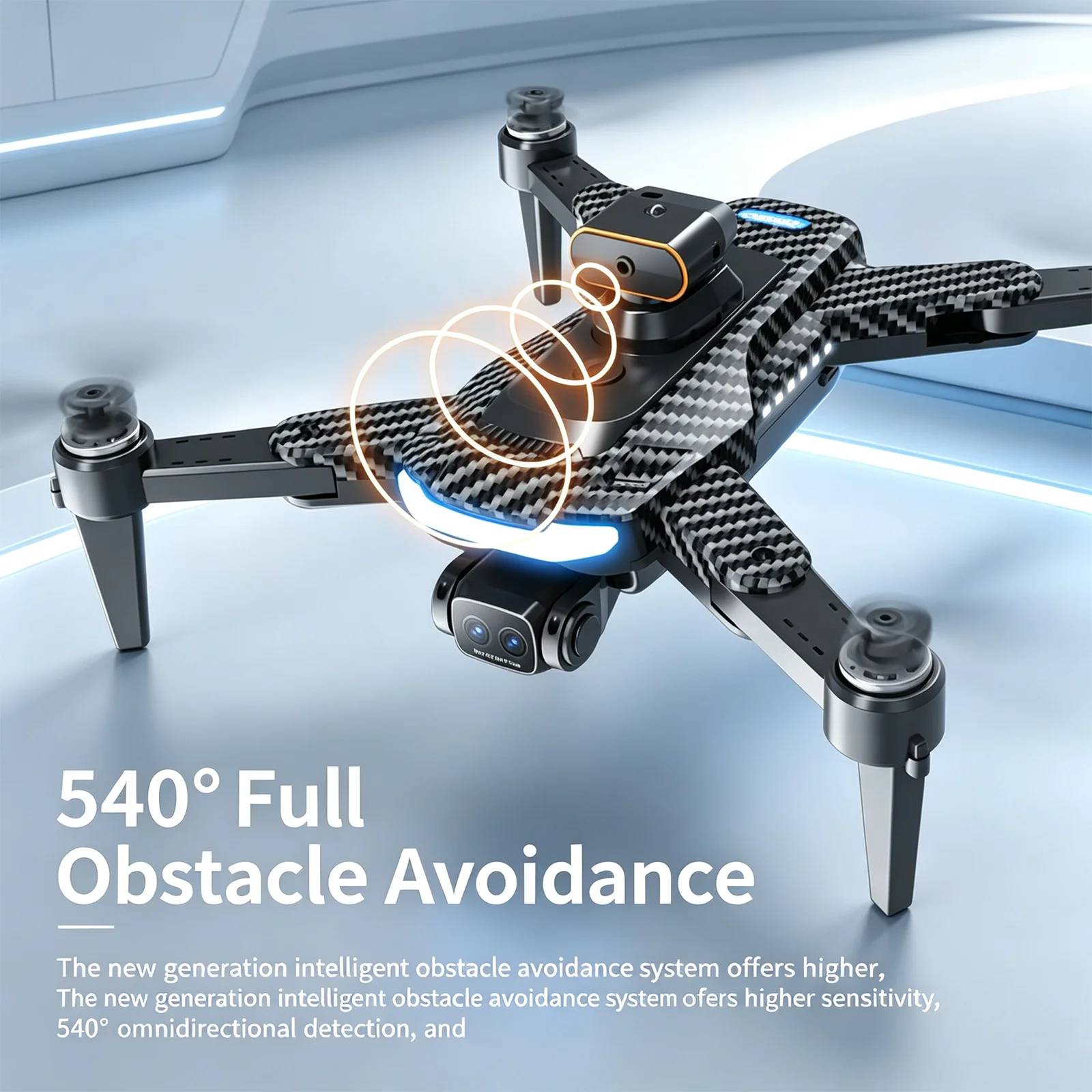 A14 GPS Drone 4K Professional HD Dual Cameras Security UAV Obstacle Avoidance Brushless 5G WIFI FPV RC Foldable Quadcopter Gifts