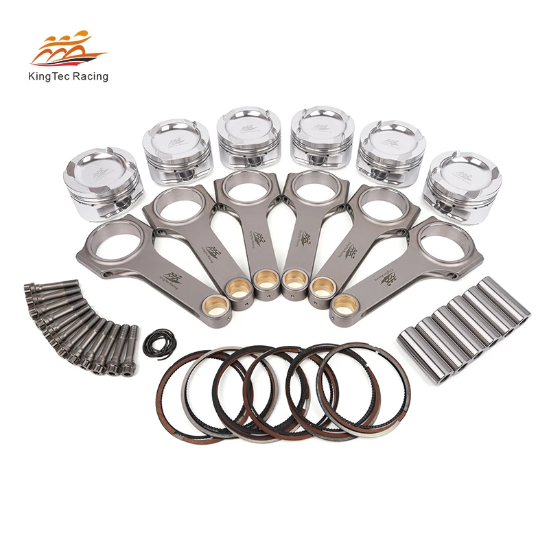 

KTC Racing N54 Forged Connecting Rod Piston Kit for BMW 2006-2010 E90/E91/E92/E93 335i High Performance with ARP bolts