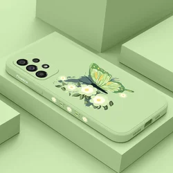 Patterned Butterflies Phone Case Samsung A54 A34 A24 A73 A53 A33 A23 A15 A25 A35 A55 A13 A03 A04 A04S A72 A52 A52S A32 A22 4G 5G