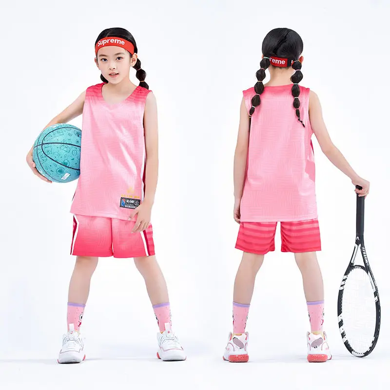 Women Adult Children Basketball Jersey Men Boys Girls Sets Kids Uniforms Fitness Football Tennis Student Tracksuit GYM Suits 704