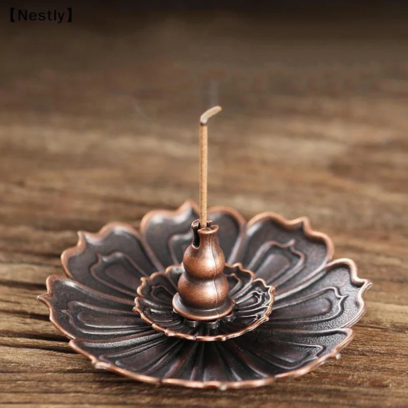 Incense Burner Coil Holder Plate Burner Rack Ash Catcher Plate Incense Sticks Holder For Soothe Nerves Desktop Decor〔Nest〕