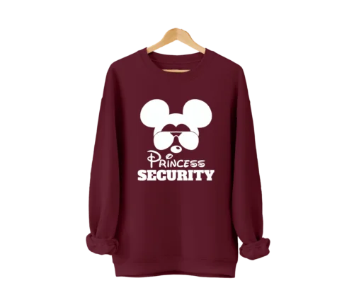 Polarshe Princess Security, Bodyguard, Funny Saying, Cute Gift, Trending / Sweatshirt