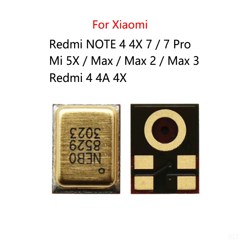 For Xiaomi Redmi NOTE 7 Pro / NOTE 4 4X / Mi Max 2 3 5X Mic Speaker Redmi 4 4A 4X Inner Microphone Transmitter