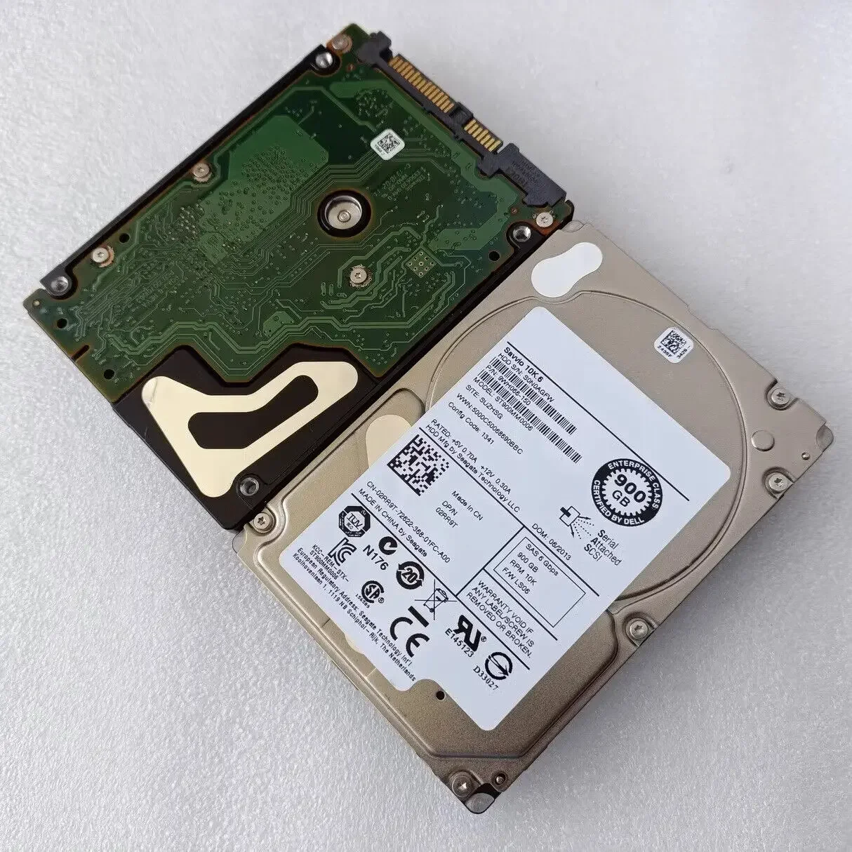 

Жесткий диск 02RR9T 900G 10K 6G SAS 2,5 дюйма 2RR9T Б/у